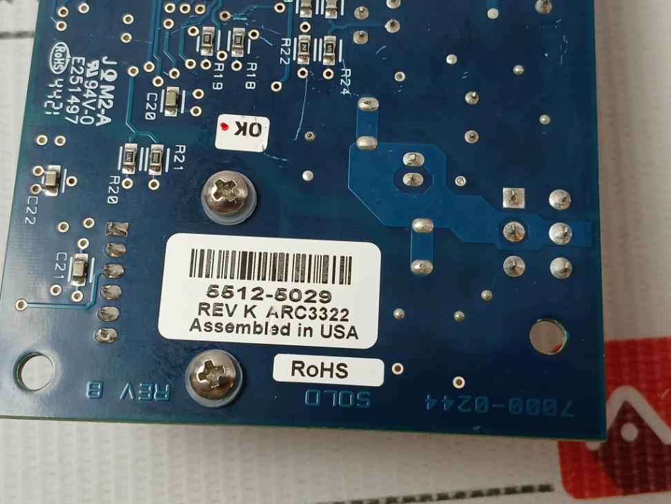 Waters 7000-0244 Qspi Degasser Control Board Rev B E251497