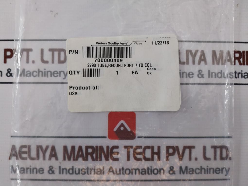 Waters 700000409 Red Tubing Assy Injector Port 7 To Column