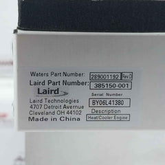 Waters 700001066 Heater/Cooler Engine 289001192 385150-001 Rev.D
