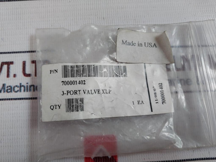 Waters 700001402 3 Port Valve For 2767/2747 Sample Manager