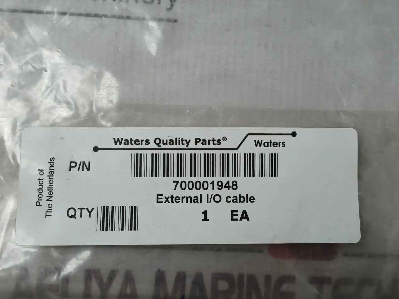 Waters 700001948 External I/0 Cable 1.5-meter