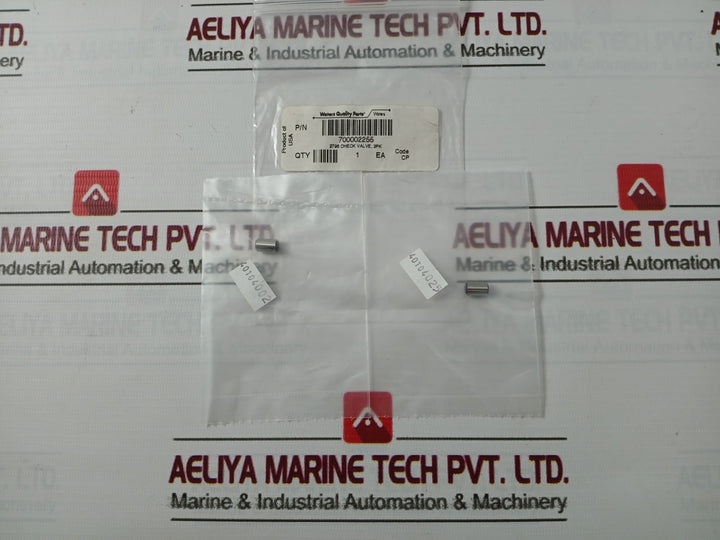 Waters 700002255 2796 Check Valve 2Pk