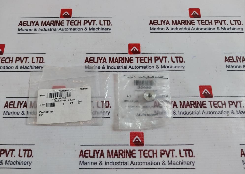 Waters 700002699 Inlet Filter V-detail 405004052