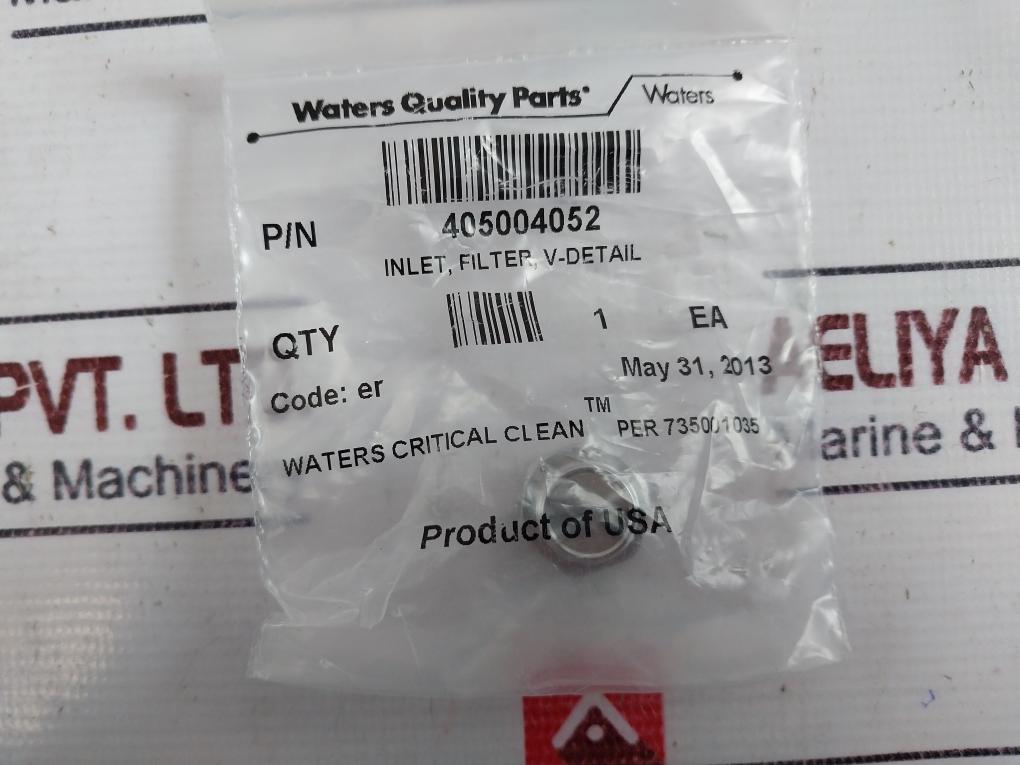 Waters 700002699 Inlet Filter V-detail 405004052