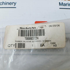 Waters 700003124 Silicone Extruded Rubber 16 Inches