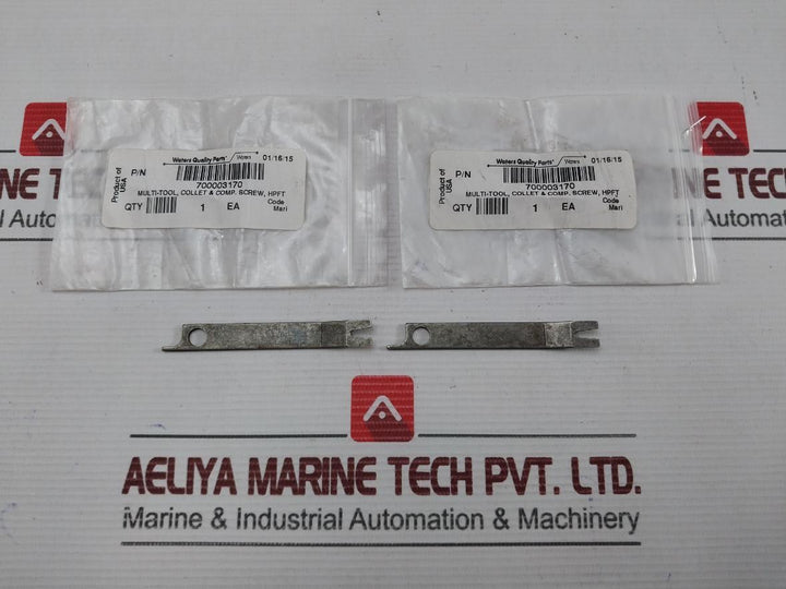 Lot Of 2X 700003170 Collet And Comp Screw Multi-tool Waters