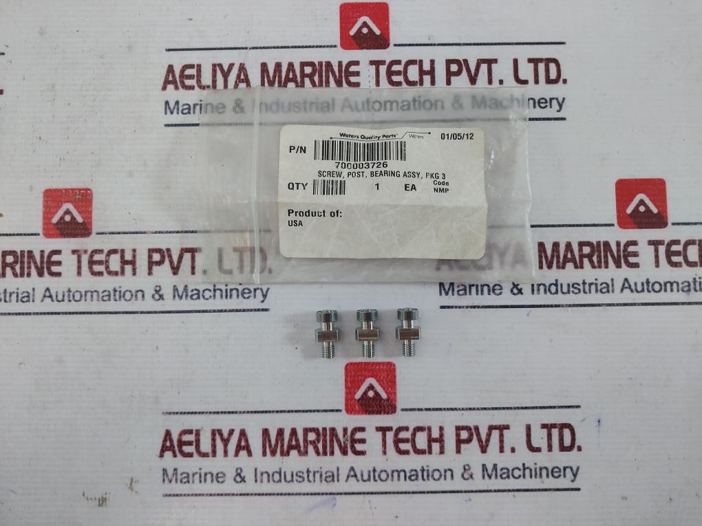 Waters 700003726 Screw, Post, Bearing Assy, Pkg 3