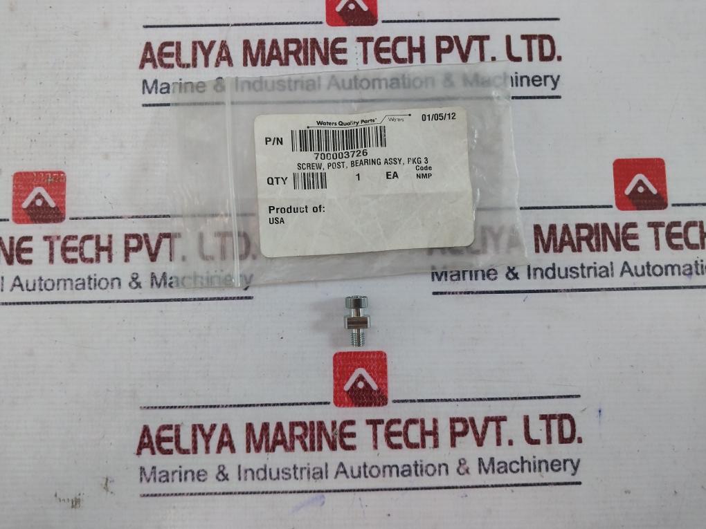 Waters 700003726 Screw, Post, Bearing Assy, Pkg 3