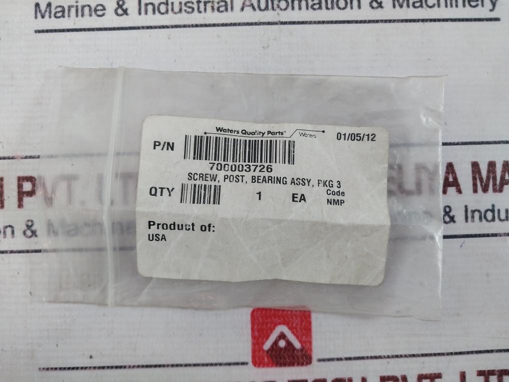 Waters 700003726 Screw, Post, Bearing Assy, Pkg 3