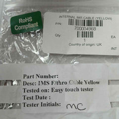Waters 700004968 Internal Ims Cable Qa Seal (Yellow)