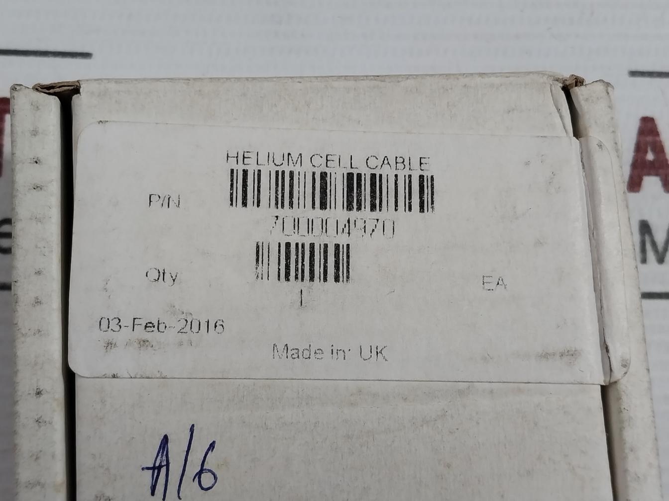 Waters 700004970 Helium Cell Cable A/6