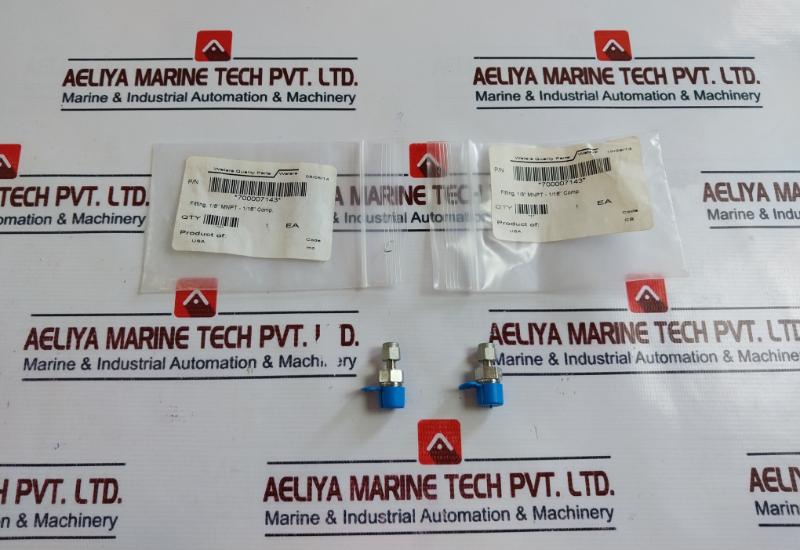 Waters 700007143 Fitting, 1/8” Mnpt- 1/16” Comp Connector