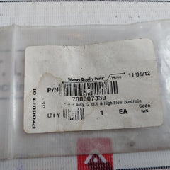 Waters 700007339 Piston Assy, S 1500 & High Flow 24ml/min