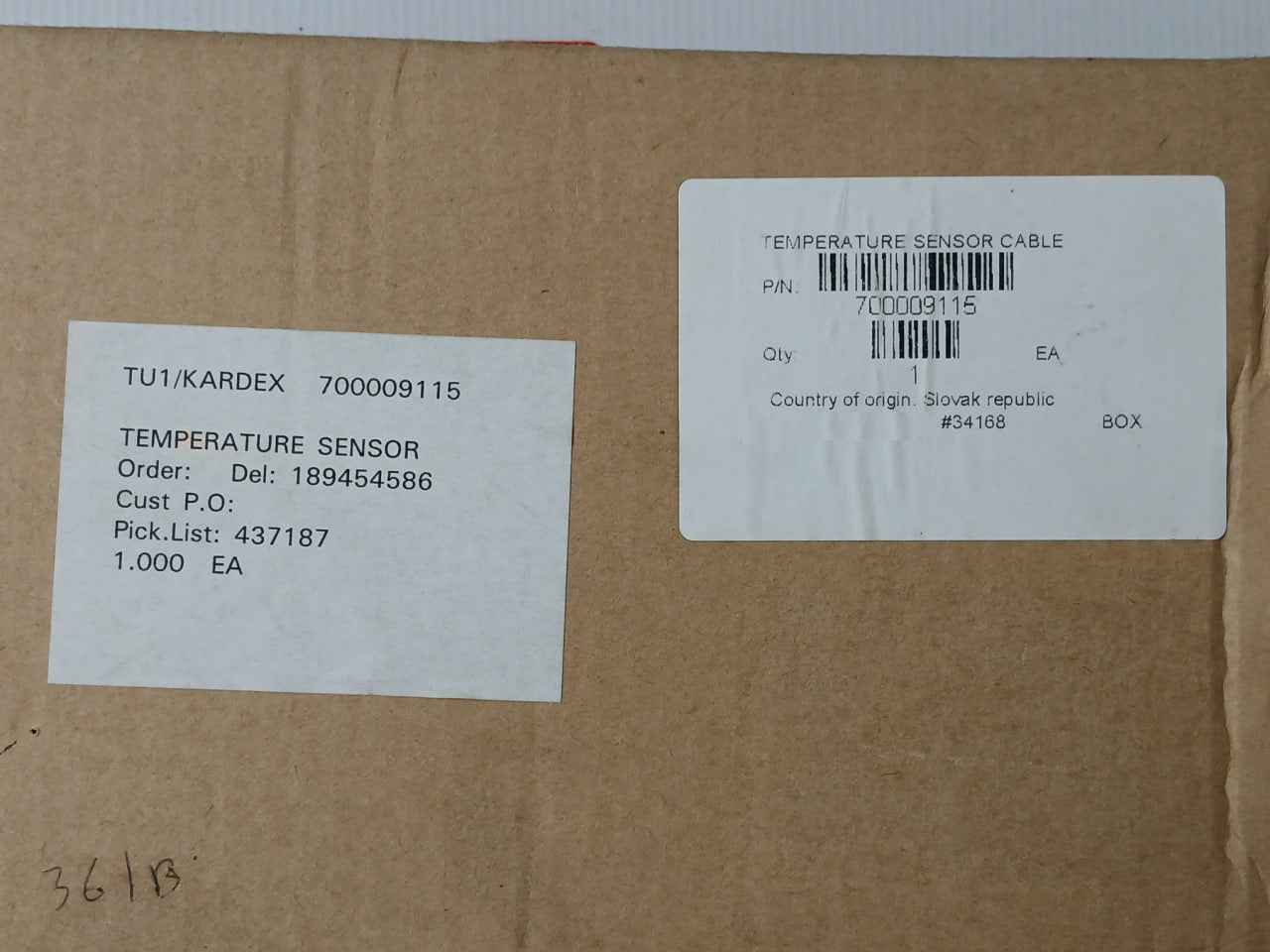 Waters 700009115 Temperature Sensor Cable 4265065bc3 Rev 11