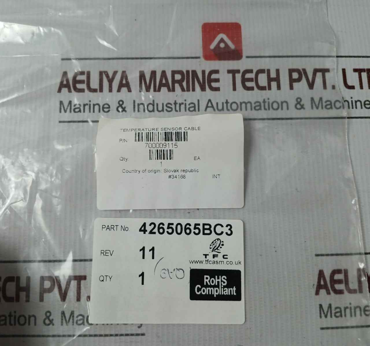 Waters 700009115 Temperature Sensor Cable 4265065bc3 Rev 11