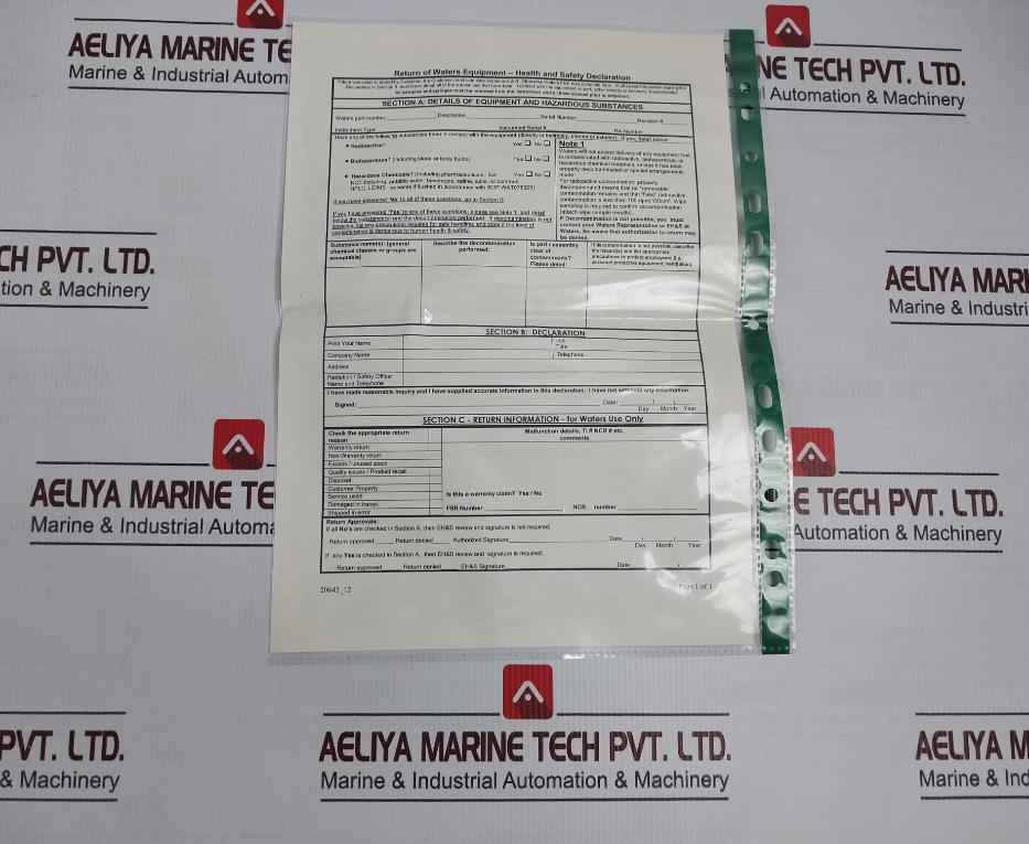 Waters 700009157 Vacuum Hose Assembly Rev A 40-70Mm