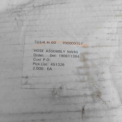 Waters 700009157 Vacuum Hose Assembly Rev A 40-70Mm