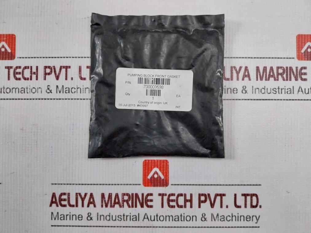 Waters 700009598 Gasket For Pumping Block Front