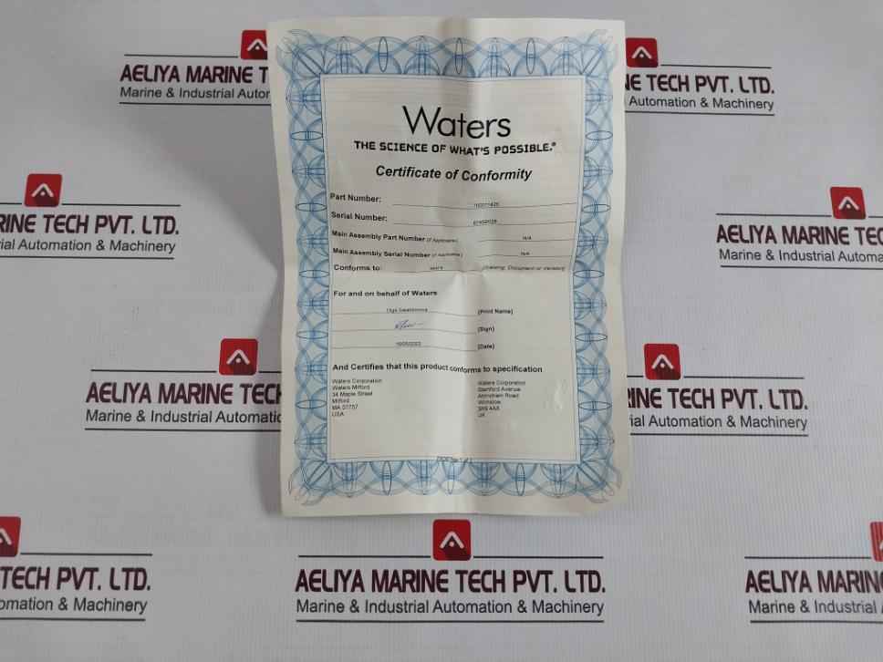 Waters 700011425 Probe Adjuster Assembly 791115942