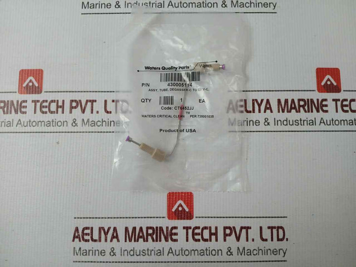 Waters 700011486 Degasser-c To Gpv-c Tube Assembly