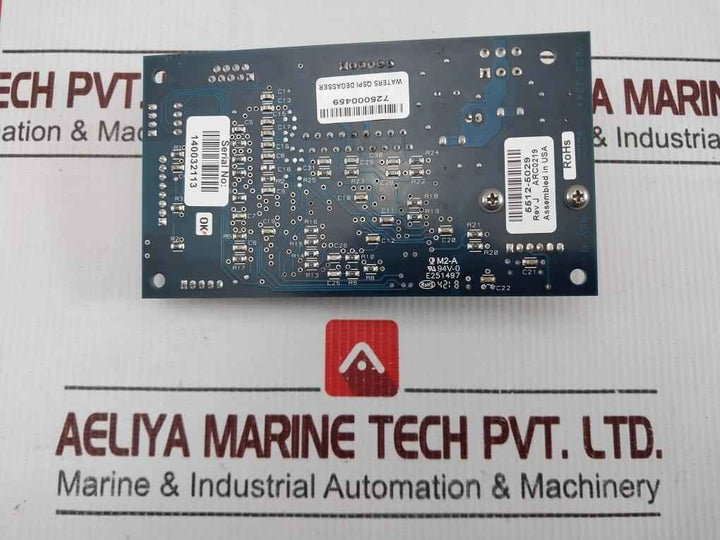 Waters 725000459 Qspi Serial Degasser Control Board Arc0219 Rev.A