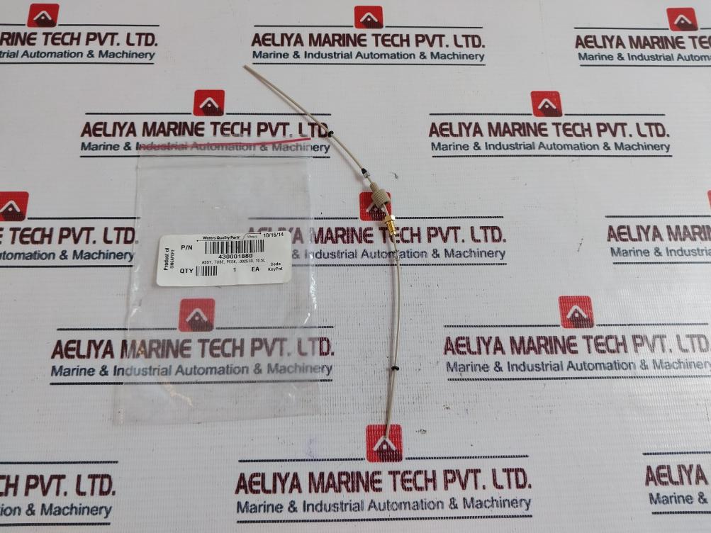 Waters Acquity Uplc 430001880 Peek Tube Assembly, .0025 Id, 10.5L
