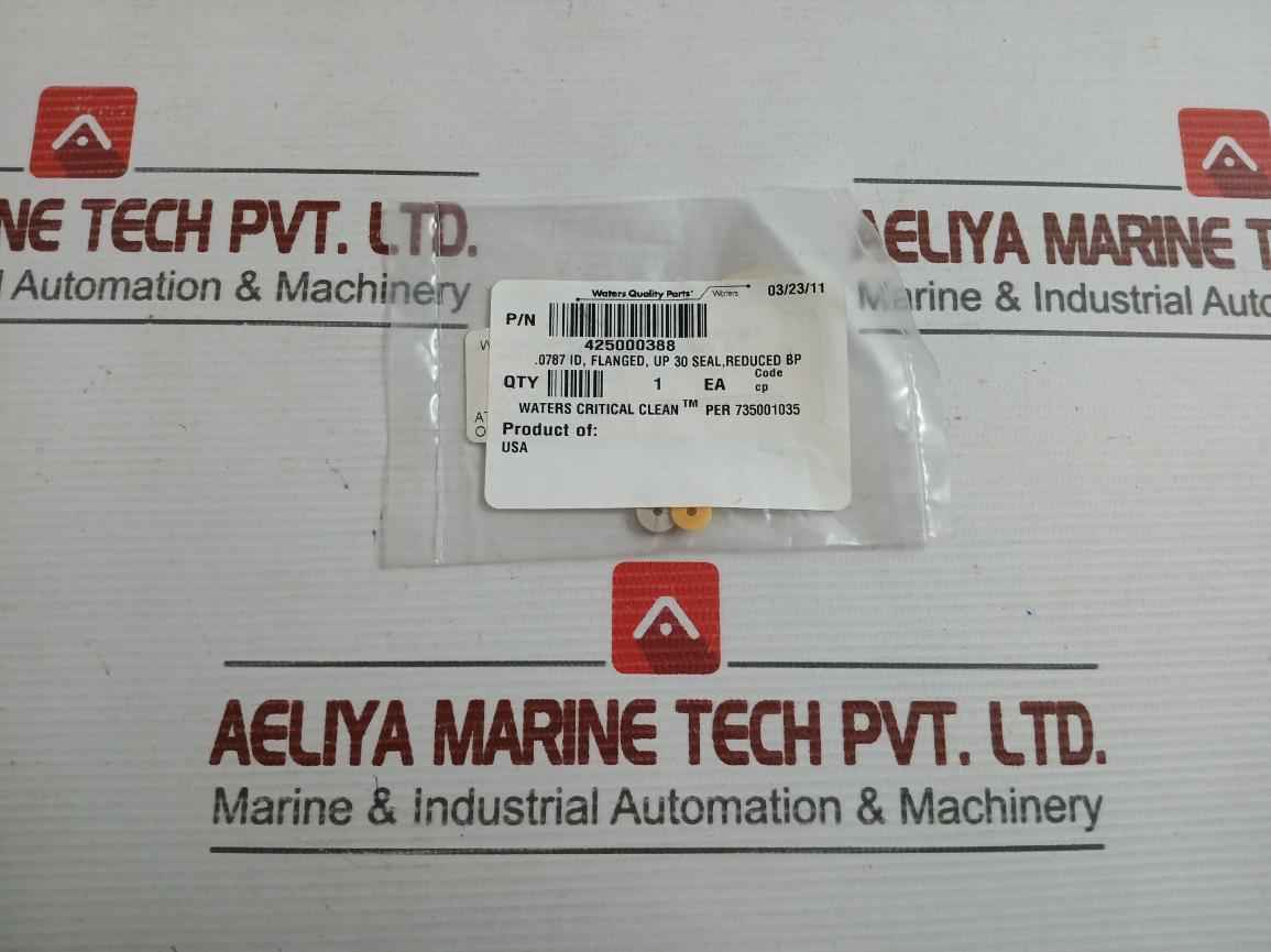 Waters Flanged Seal Part No: 425000388
