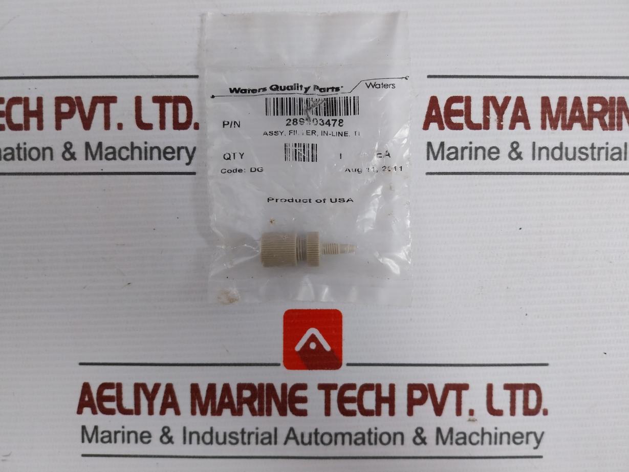Waters Inline Filter Assembly 289003478