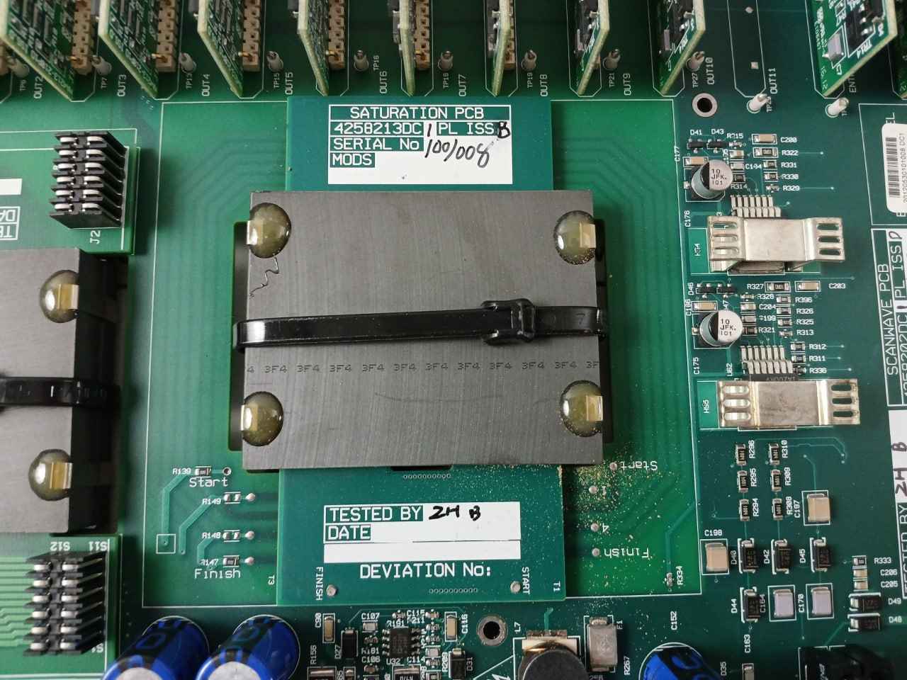 Waters Ma4258-202p1d Scanwave Storage Pcb Assembly 20120530101008 Dc1