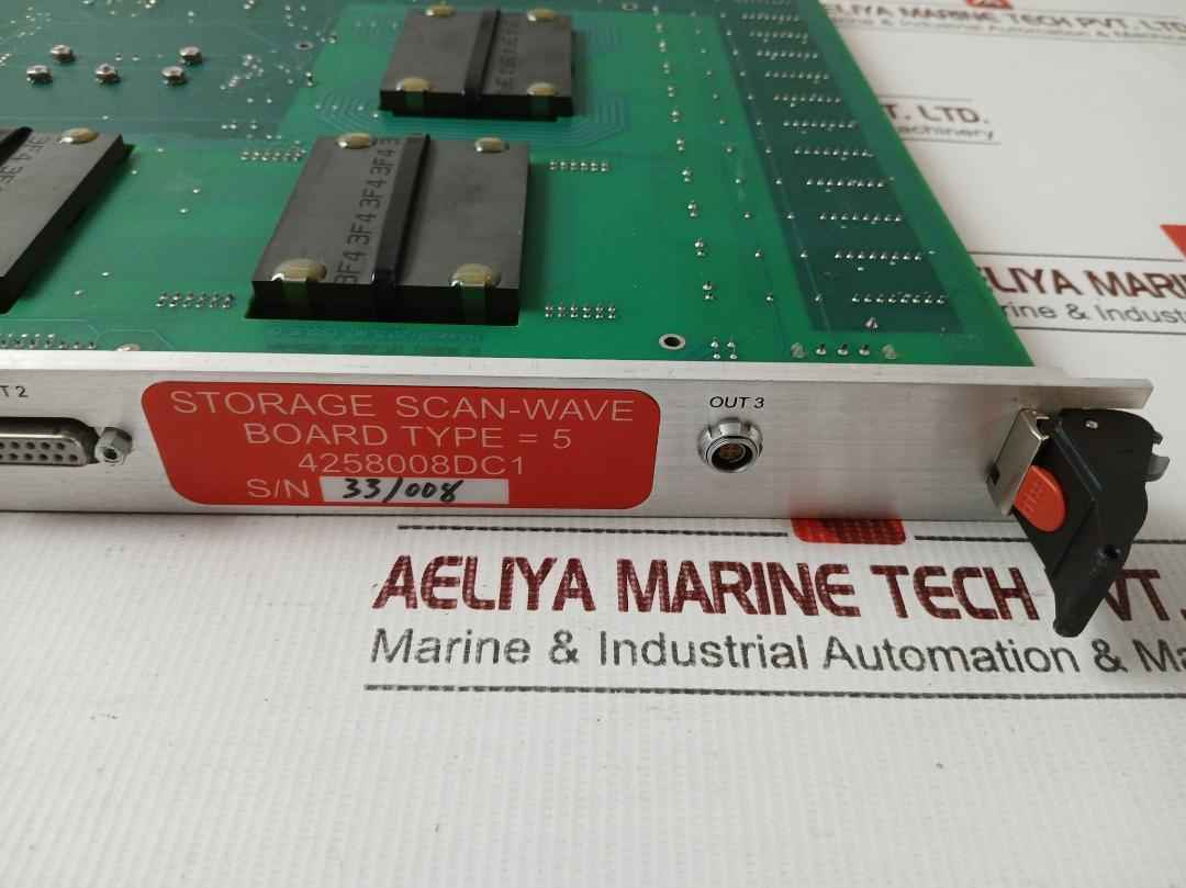 Waters Ma4258-202p1d Scanwave Storage Pcb Assembly 20120530101008 Dc1