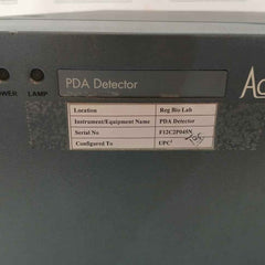 Waters Pda Detector Upc2 Acquity System 6000 Psi 410 Bar 186015034