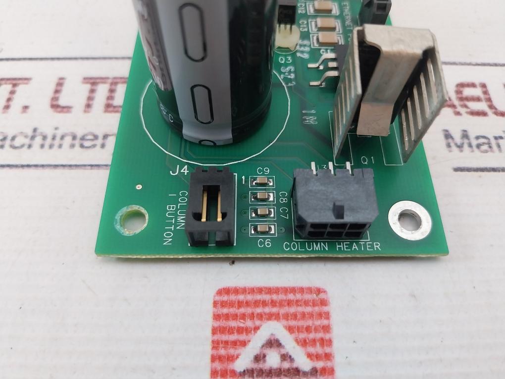 Waters Printed Circuit Board 510000326 With Capacitor Rev C 24V 281009080C