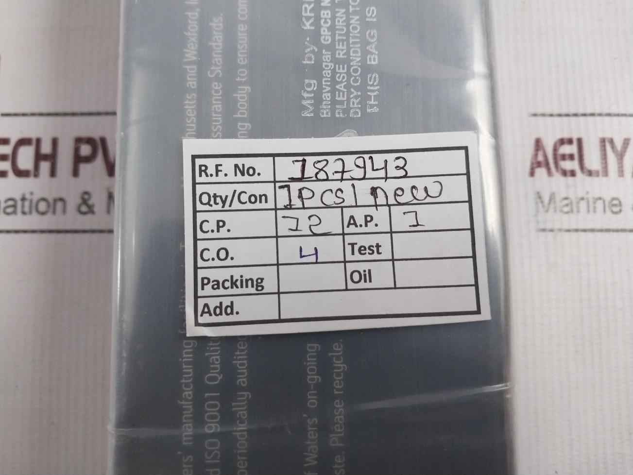 Waters Pss845542 Spherisorb Ods1 4.0X250Mm Analytical Column