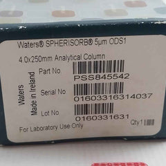 Waters Pss845542 Spherisorb Ods1 4.0X250Mm Analytical Column