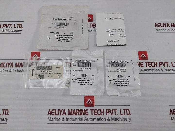 Waters Pump Seal Kit W/Spring Wat069581