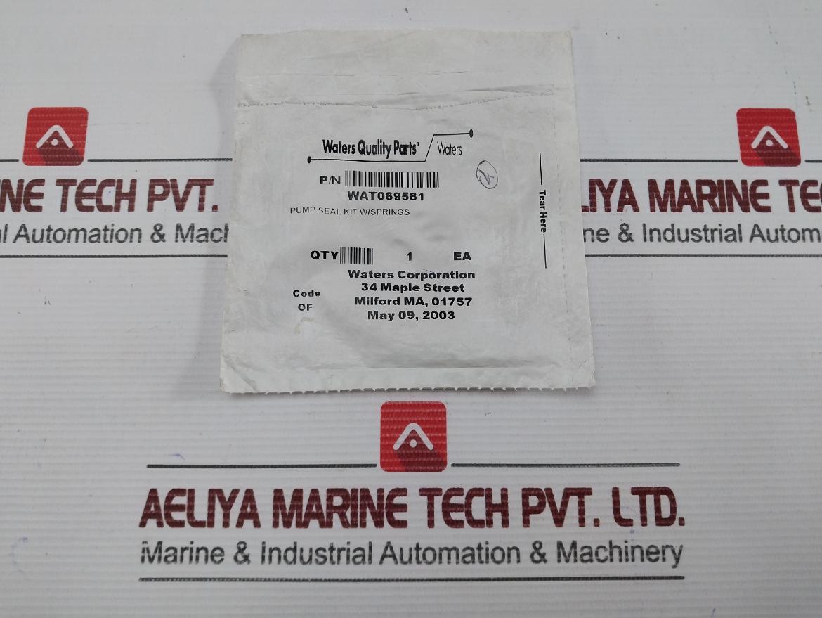Waters Pump Seal Kit W/Spring Wat069581