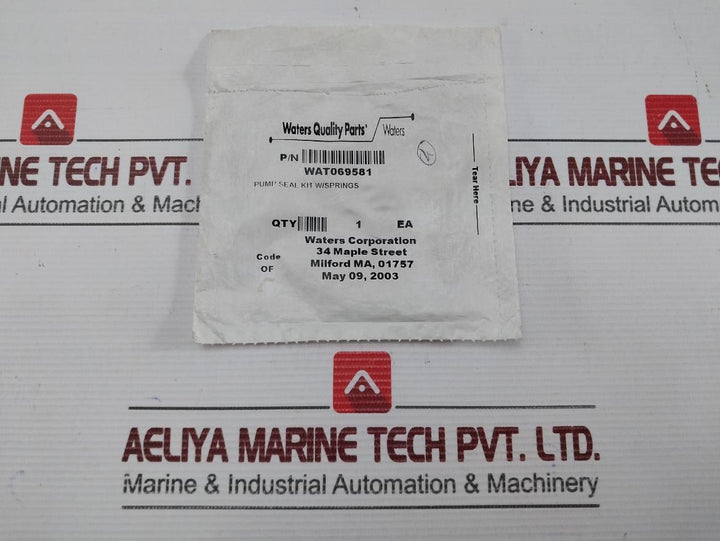 Waters Pump Seal Kit W/Spring Wat069581