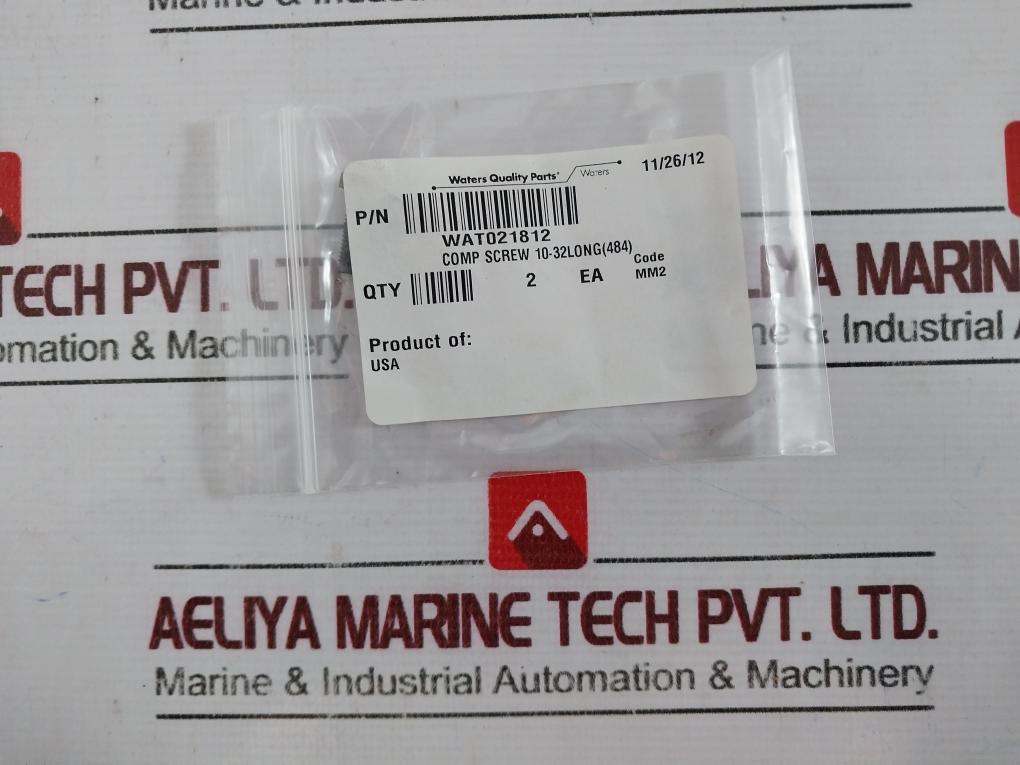 Waters Quality Parts Wat021812 Compression Screw 10-32 Long (484)