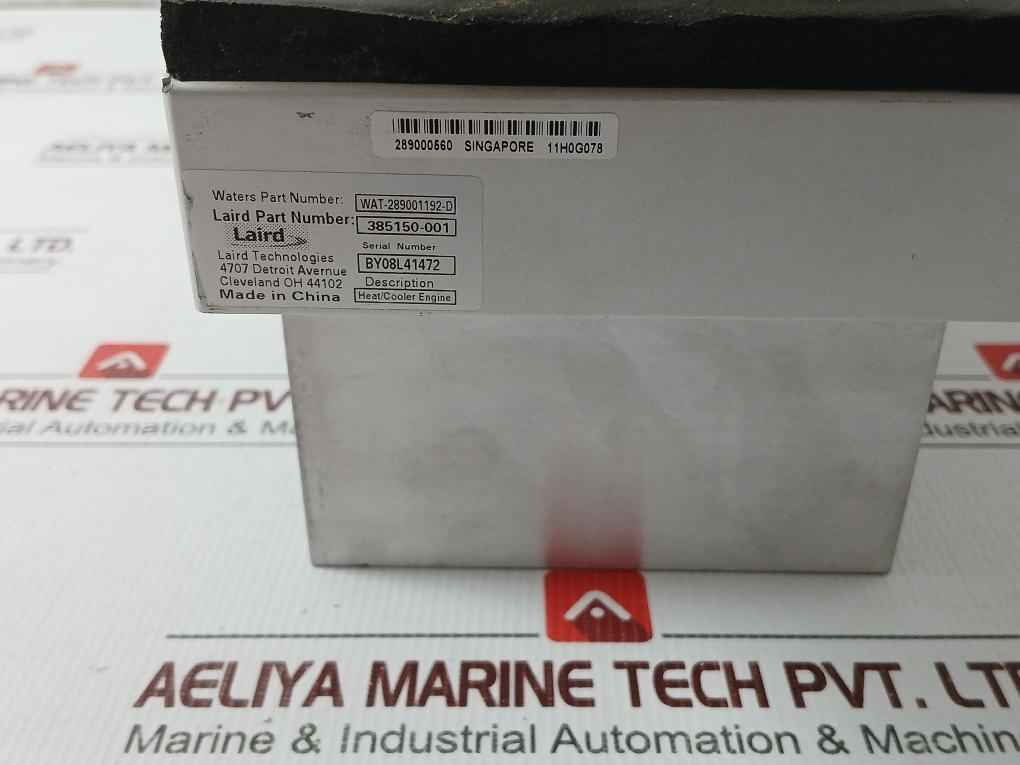 Waters Wat-289001192-d Heat/cooler Engine 385150-001