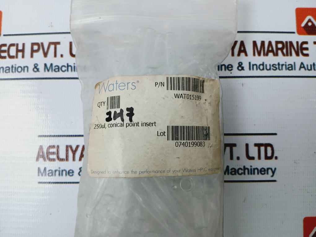 Lot of 147X Waters WAT015199 Conical Point Insert 250ul