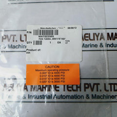 Waters Wat022995 Peel Tubing, .005X1/16”X60”