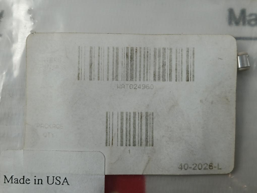 Waters Wat024960 Cartridge Check Valve