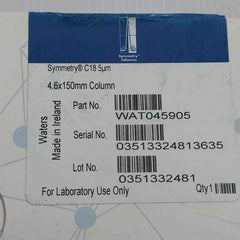 Waters Wat045905 Symmetry Column C18 4.6 X 150Mm