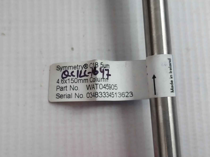 Waters Wat045905 Symmetry Column C18 5Um 4.6 X 150Mm