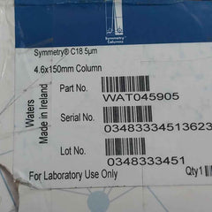 Waters Wat045905 Symmetry Column C18 5Um 4.6 X 150Mm