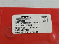 Waters Wat052120 Plunger Bearing Seal With New