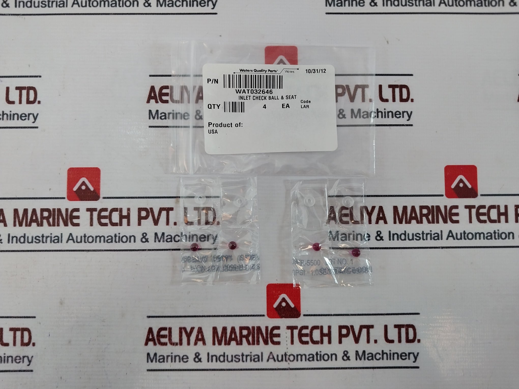 Waters Wat052231 Lc2000 Ck Vlv Rebuild Kit Code: Lar Wat032705/ Wat032706