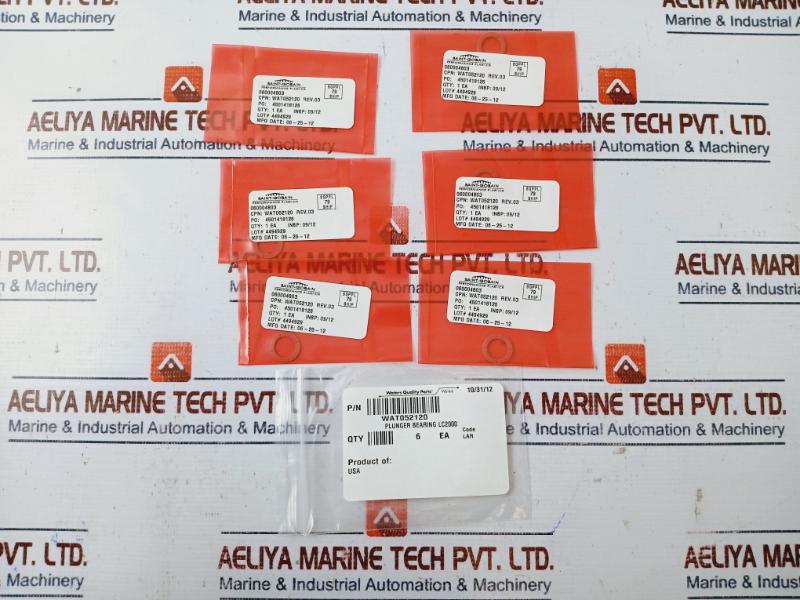 Waters WAT052233 LC2000 Plunger Seal Kit with Bearing, Wash Seal,O-ring, Head Seal