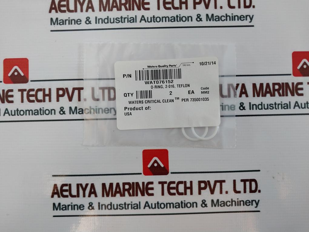 Waters WAT052233 LC2000 Plunger Seal, Teflon O-Ring, Wash Seal, Bearing Kit