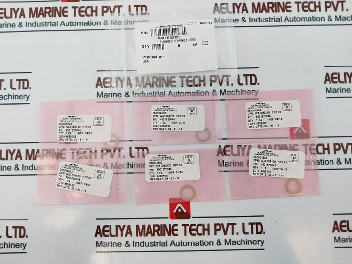 Waters WAT052233 LC2000 Plunger Seal, Teflon O-Ring, Wash Seal, Bearing Kit